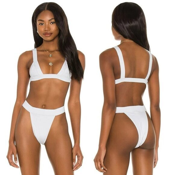 lovewave Hansen Top & Bottom in White - Picture 1 of 11